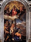 Paolo Veronese Virgin and Child with Saints oil on canvas
